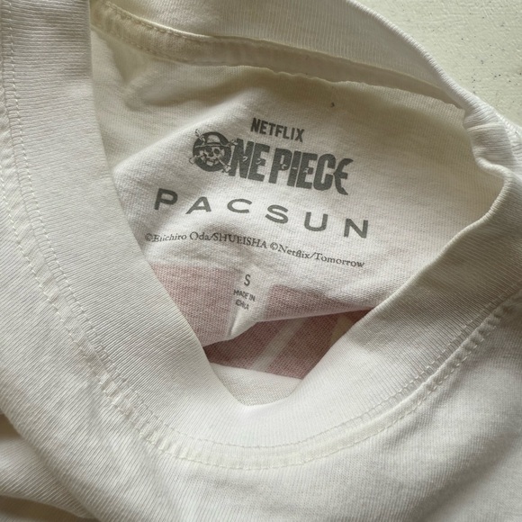 PacSun White One Piece Tee - Picture 3 of 3